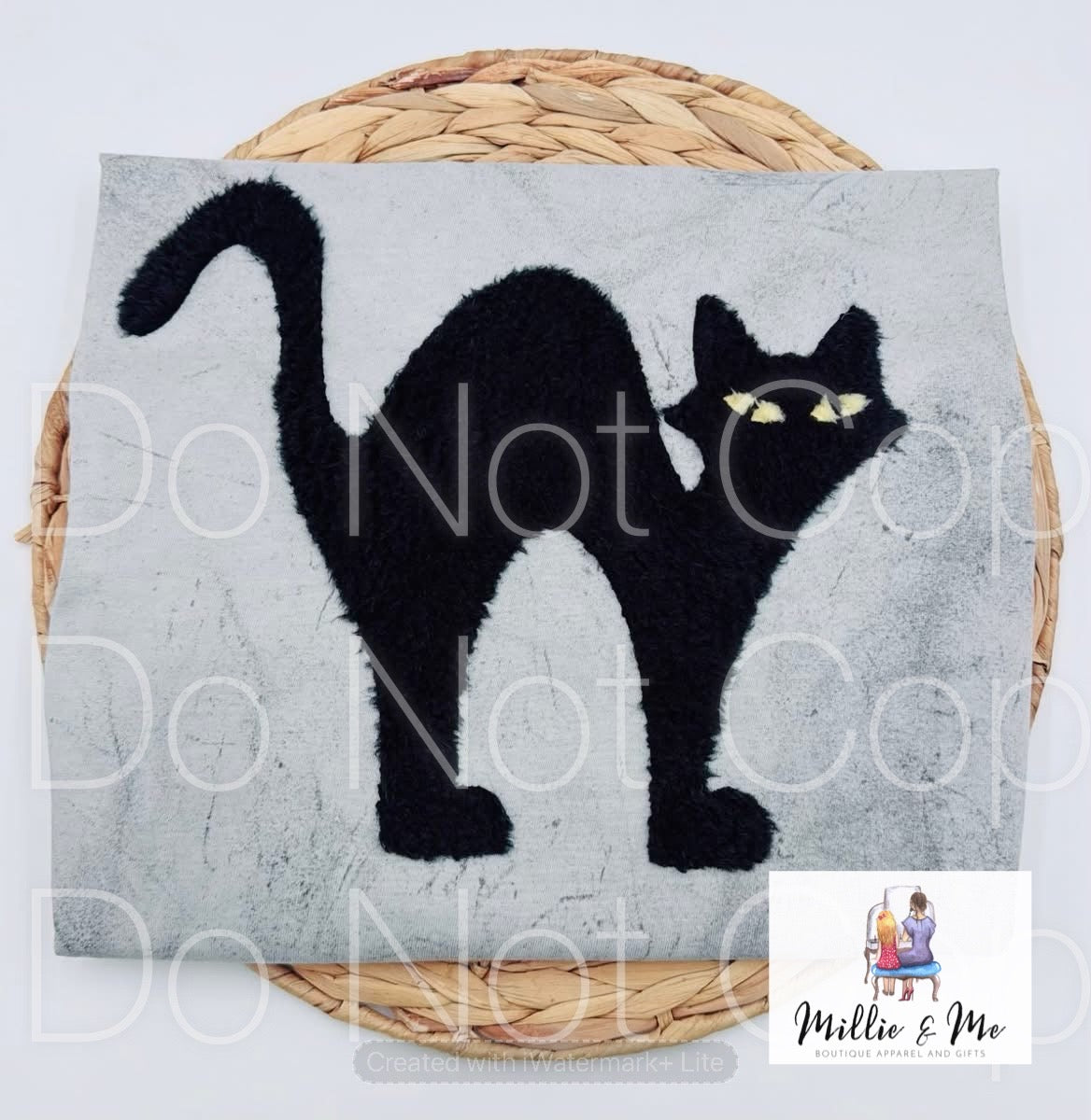 Fuzzy patch or spangle shirts