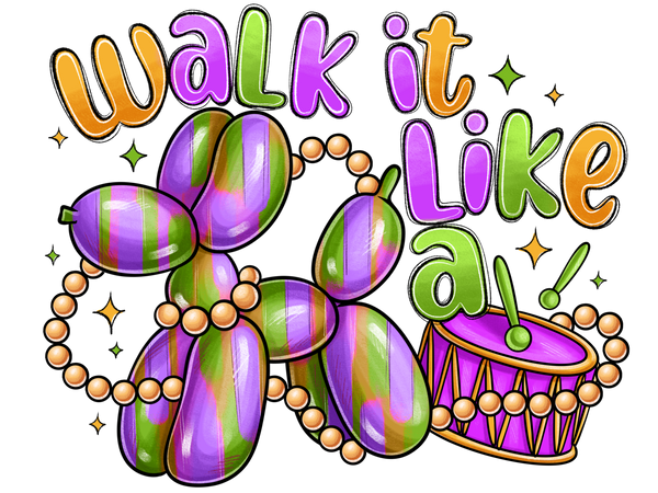 Mardi Gras - shirts or tote bags