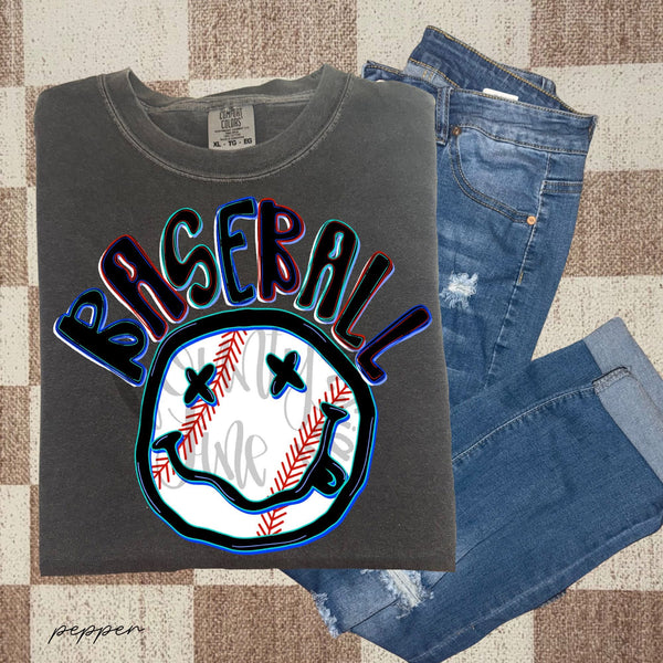 Baseball or Softball Smiley