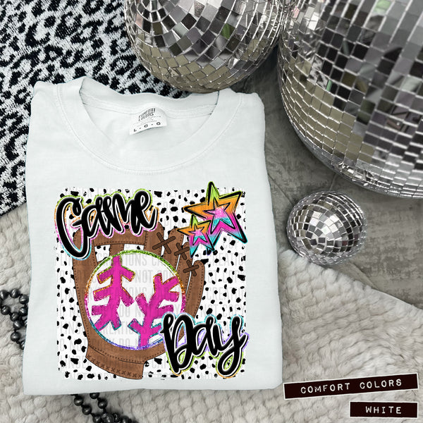 Game Day Glove Softball/ Baseball Tee