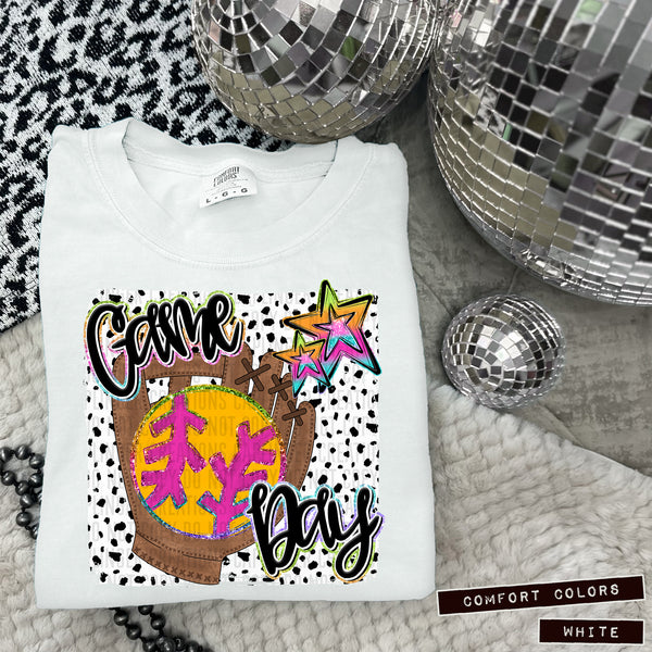 Game Day Glove Softball/ Baseball Tee