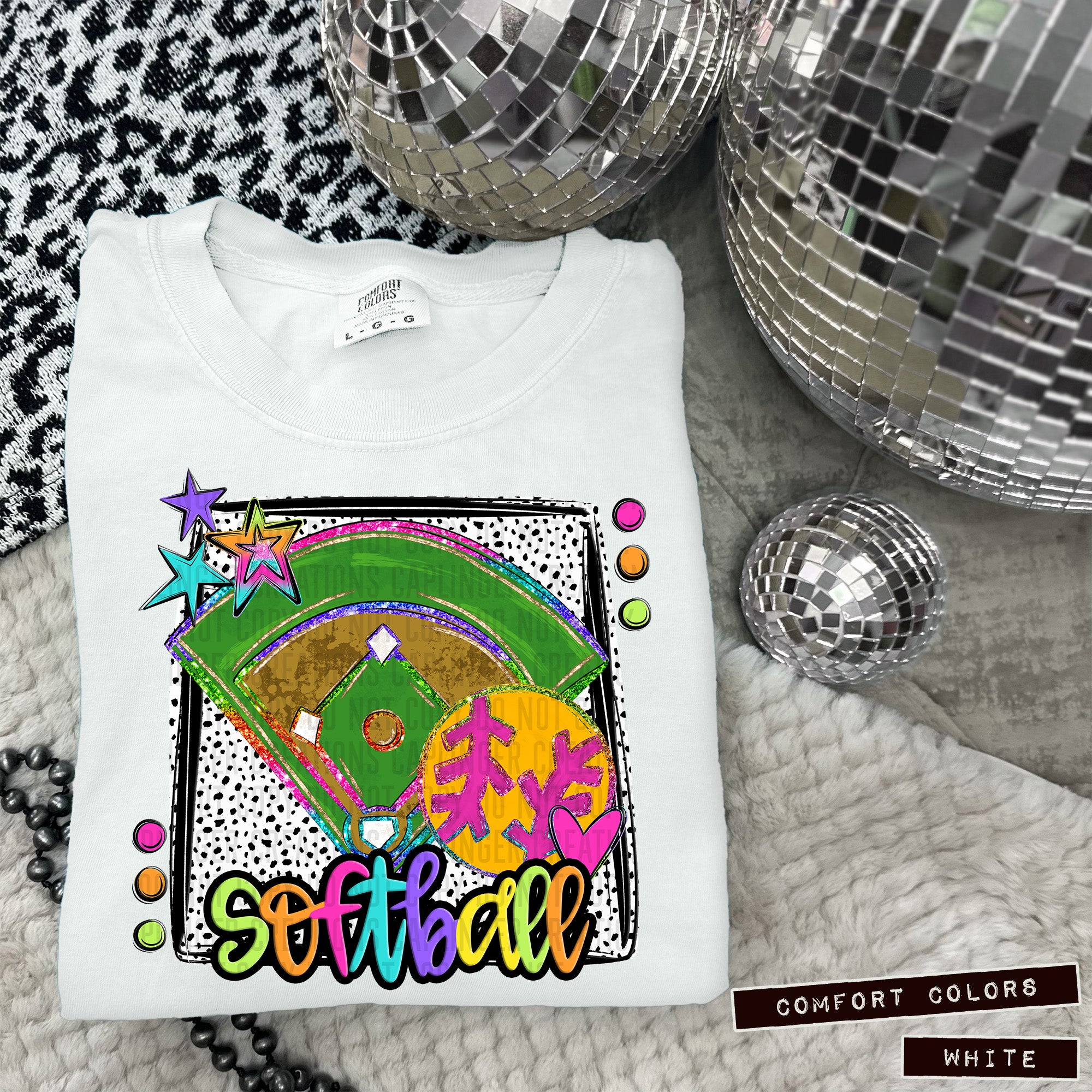 Preppy Baseball/Softball Playing field shirts