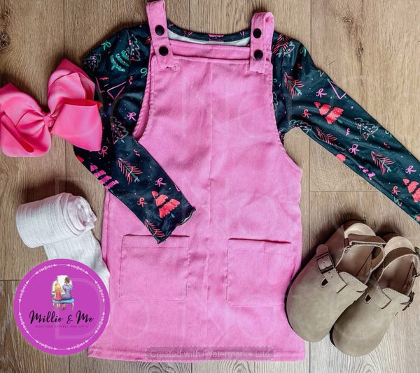 Corduroy Jumper and Top set