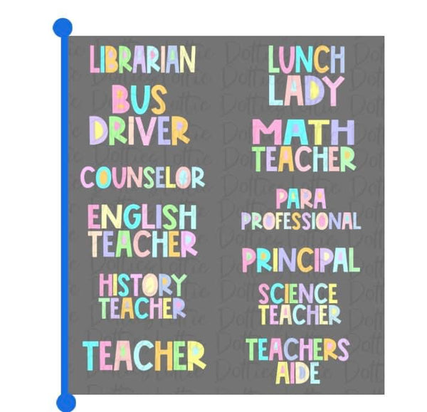 School Professional Tees