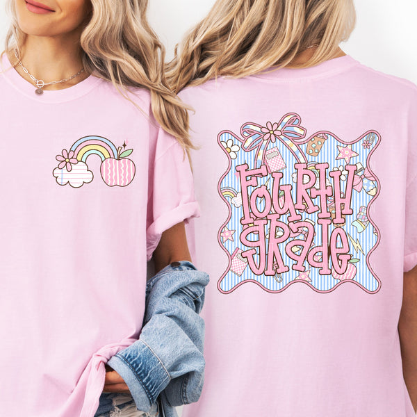 Back to School. Tees Group 3. Seersucker prints (Copy)