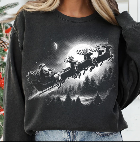 Christmas Half Tone Print shirts