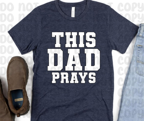 Faith Based Dad Tees.   COMFORT COLOR TEES