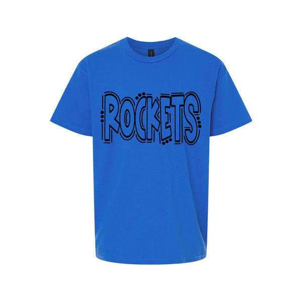 Rockets black outline
