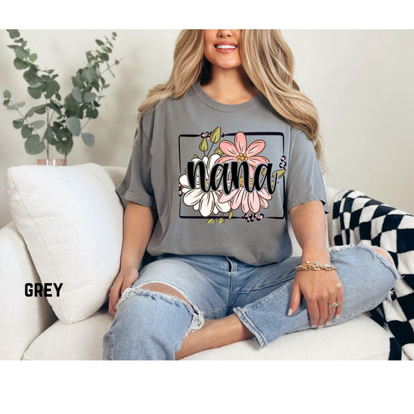 Floral Name Tees