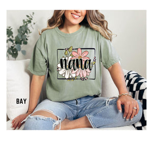 Floral Name Tees