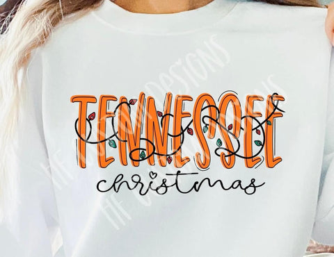 Tennessee Christmas Tees and Sweatshirts