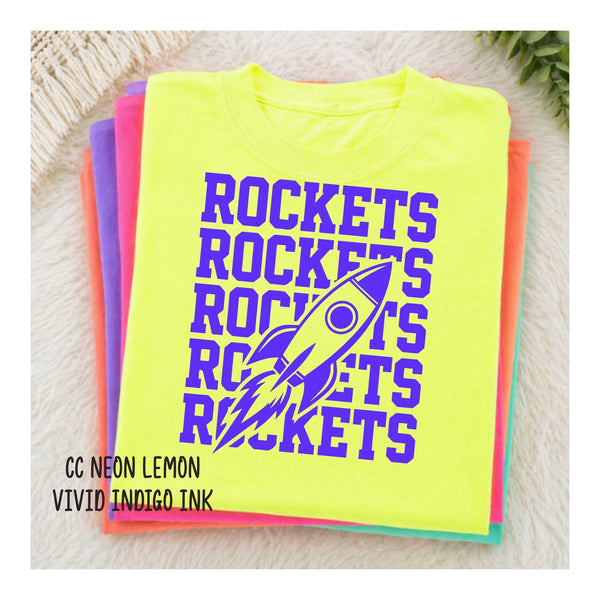 Rockets Stacked with Rocket
