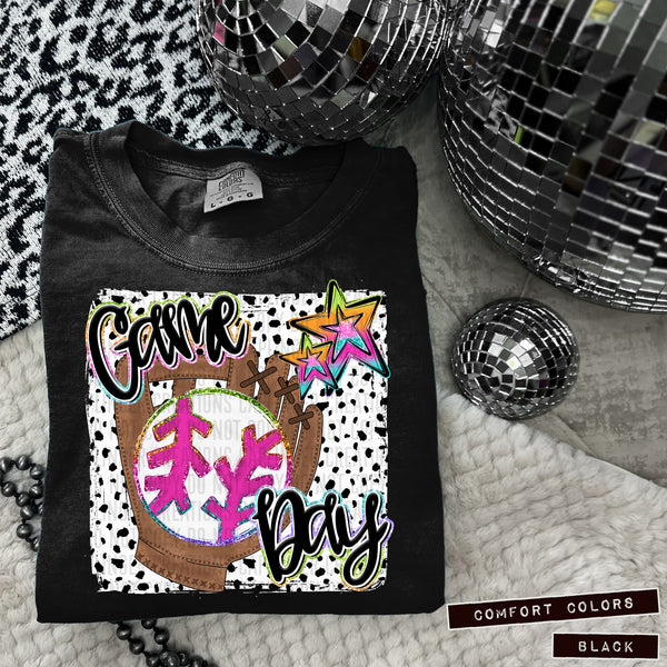 Game Day Glove Softball/ Baseball Tee