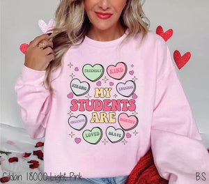 Teacher Conversation Heart shirt
