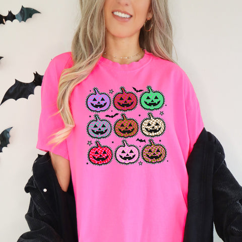9 pumpkins collage