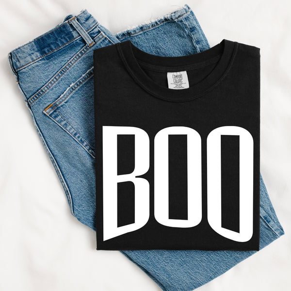 Boo (white ink)