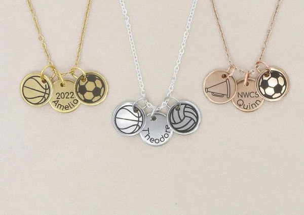 Custom Sports Pendant Necklace.  ETA end of August