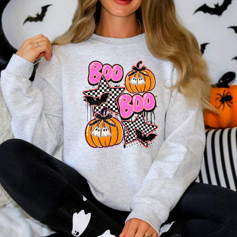 Boo with stars