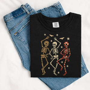 three skeletons