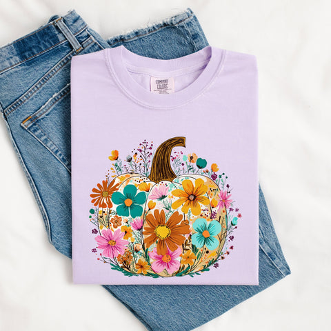 Floral Pumpkin