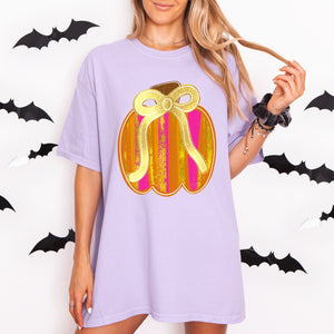 Pumpkin with Gold bow