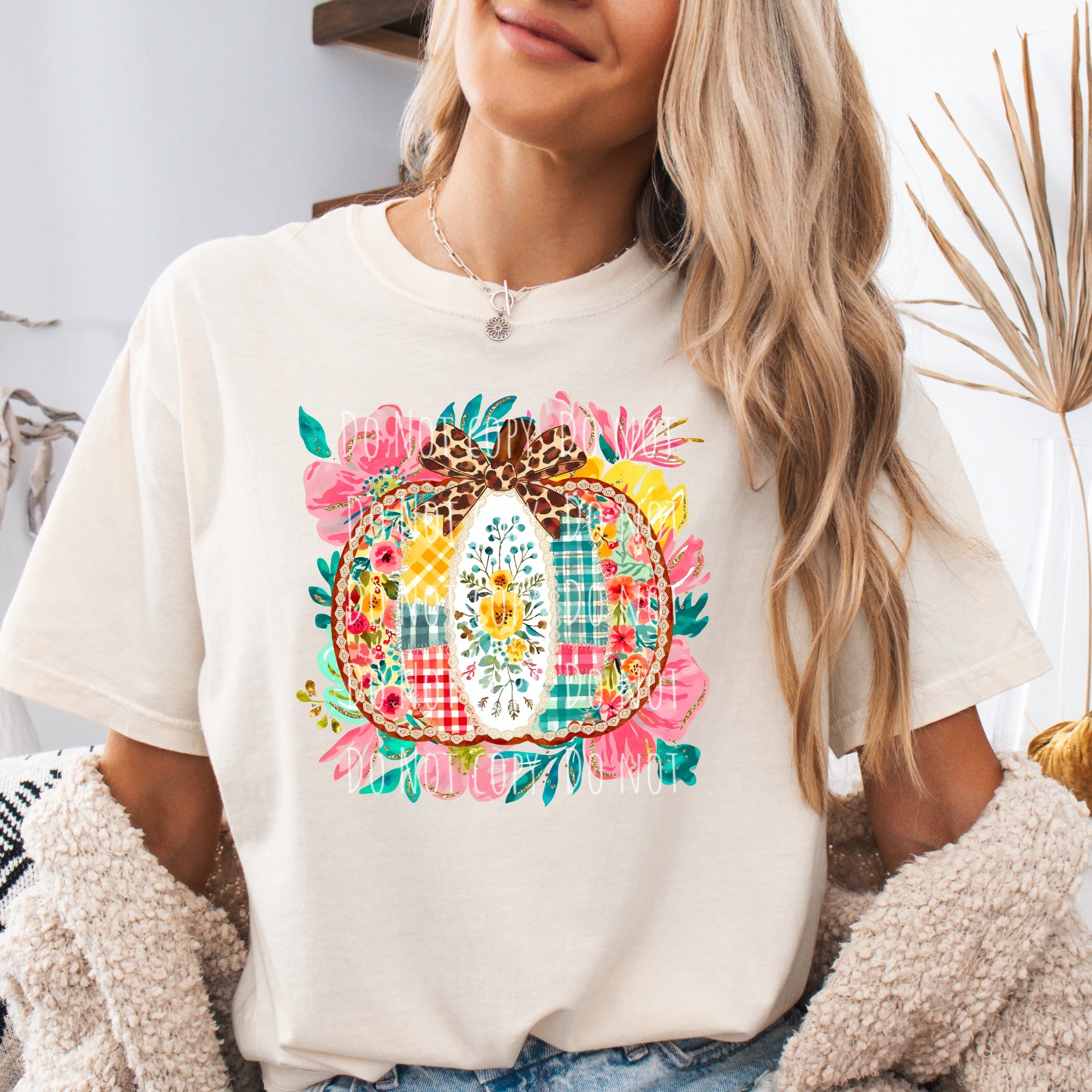 COLORFUL PATCHWORK PUMPKIN