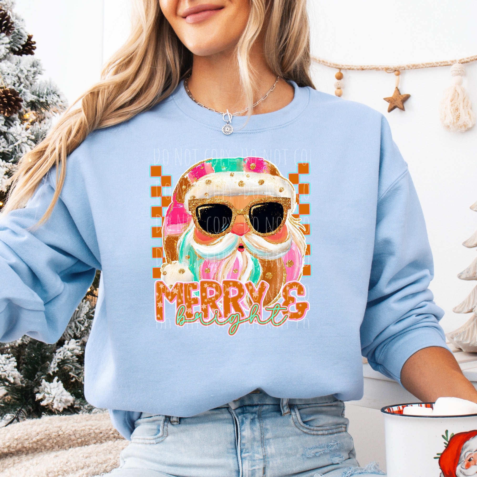 Merry & Bright Santa