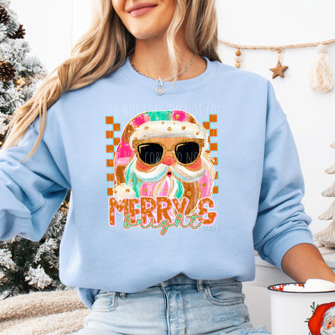 Merry & Bright Santa