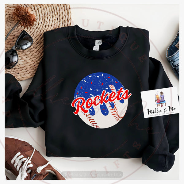 Rockets Custom Baseball  or Softball shirt