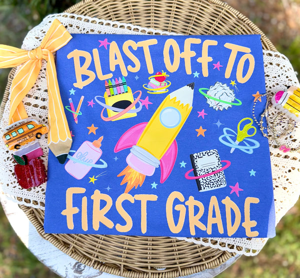 Blast off grade tees