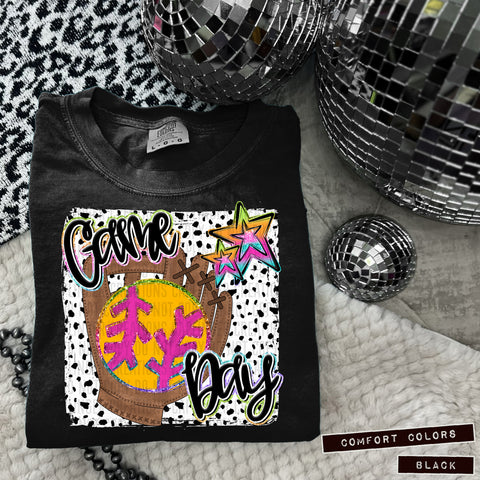 Game Day Glove Softball/ Baseball Tee