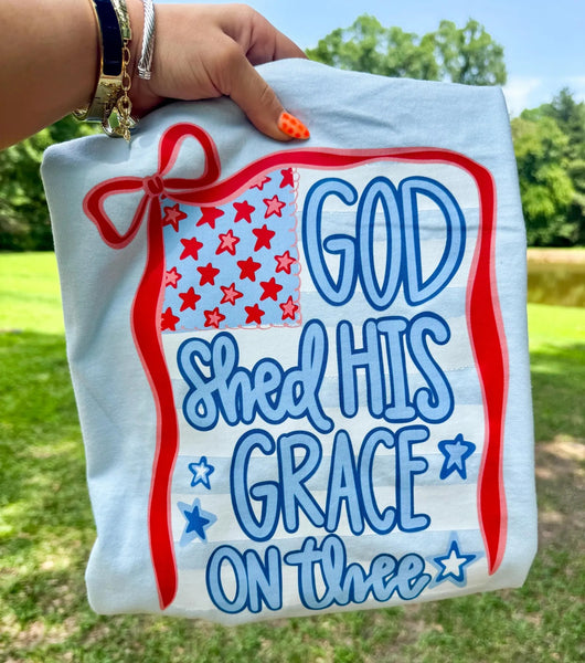 Shed His Grace with bow