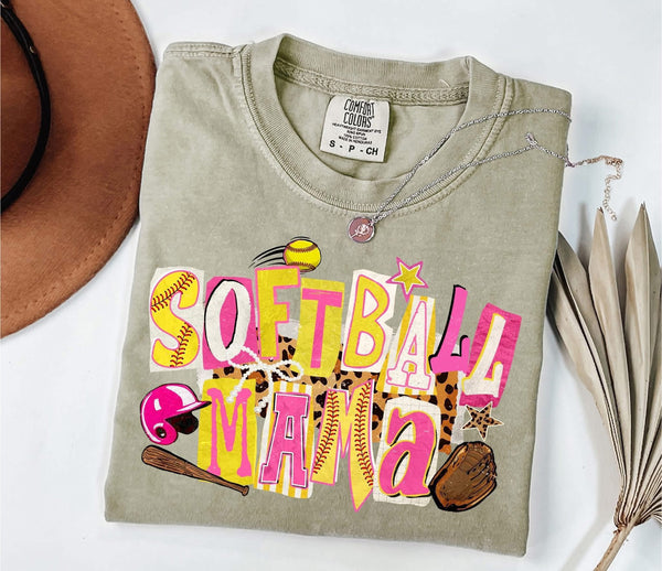 Softball Mama stamps