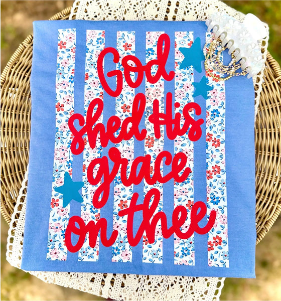 Shed his Grace (stripes)