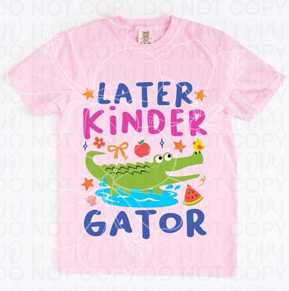 Later Gater GRADE shirts