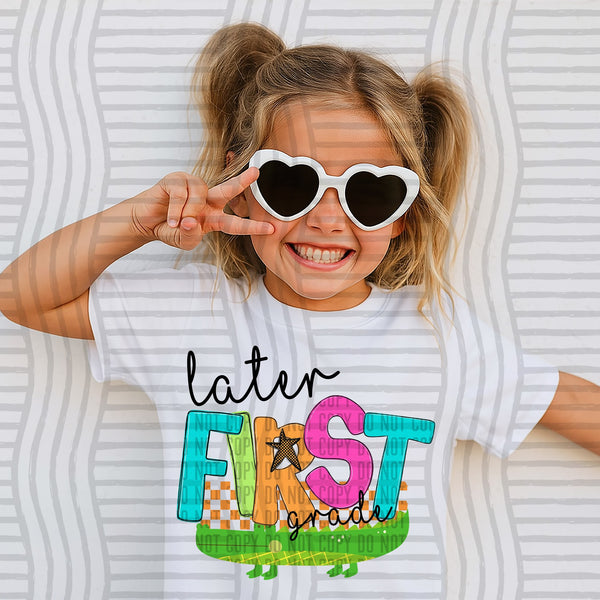 BRIGHT Later Gator Grade shirts  - Preschool through 6th grade