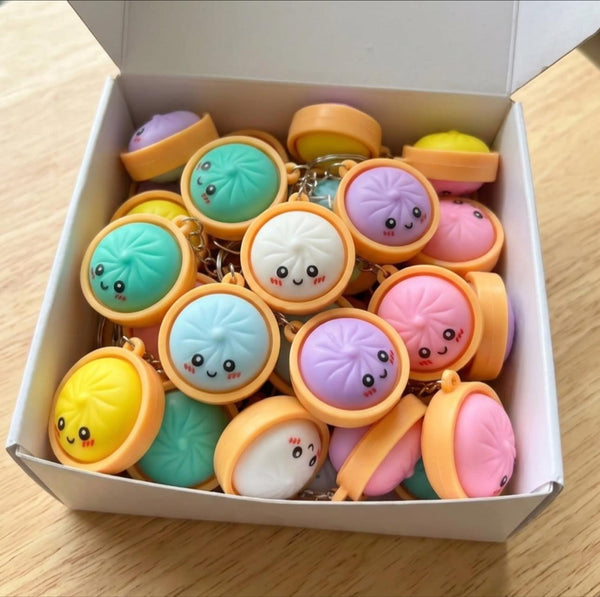 Mini Dumpling Keychain