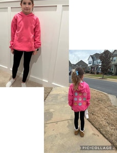 YOUTH. or ADULT  Happy tee crewneck sweatshirt, or hoodie