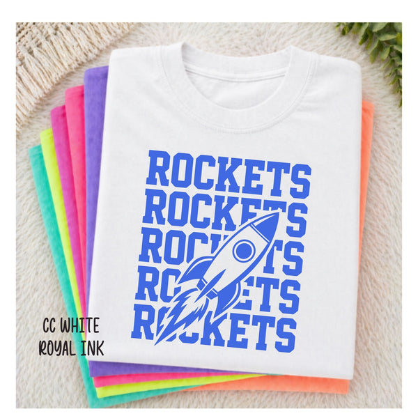 Rockets Stacked with Rocket