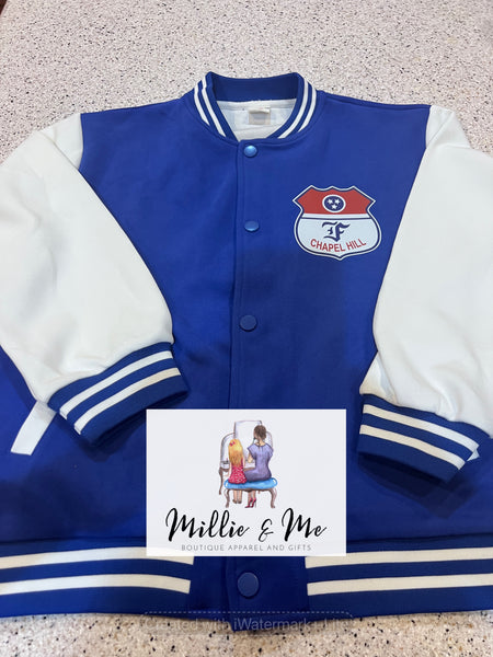 In Stock Kids Varsity Jacket