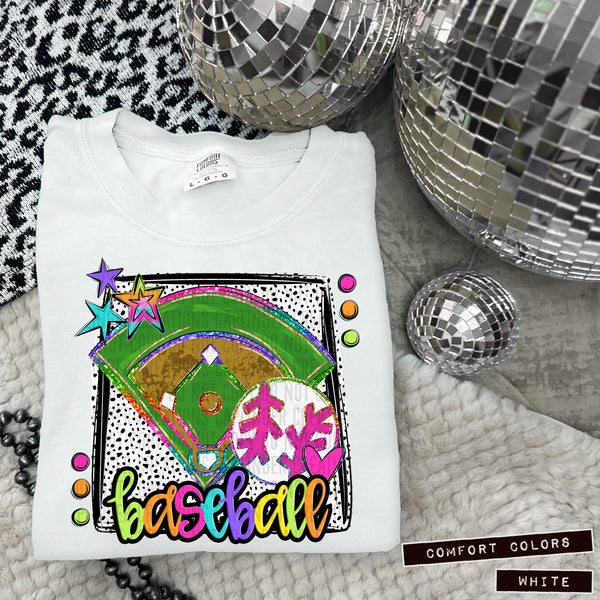Preppy Baseball/Softball Playing field shirts
