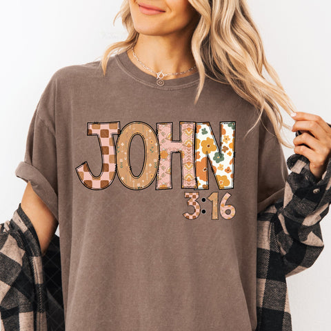 Fall John 3:16 Tee