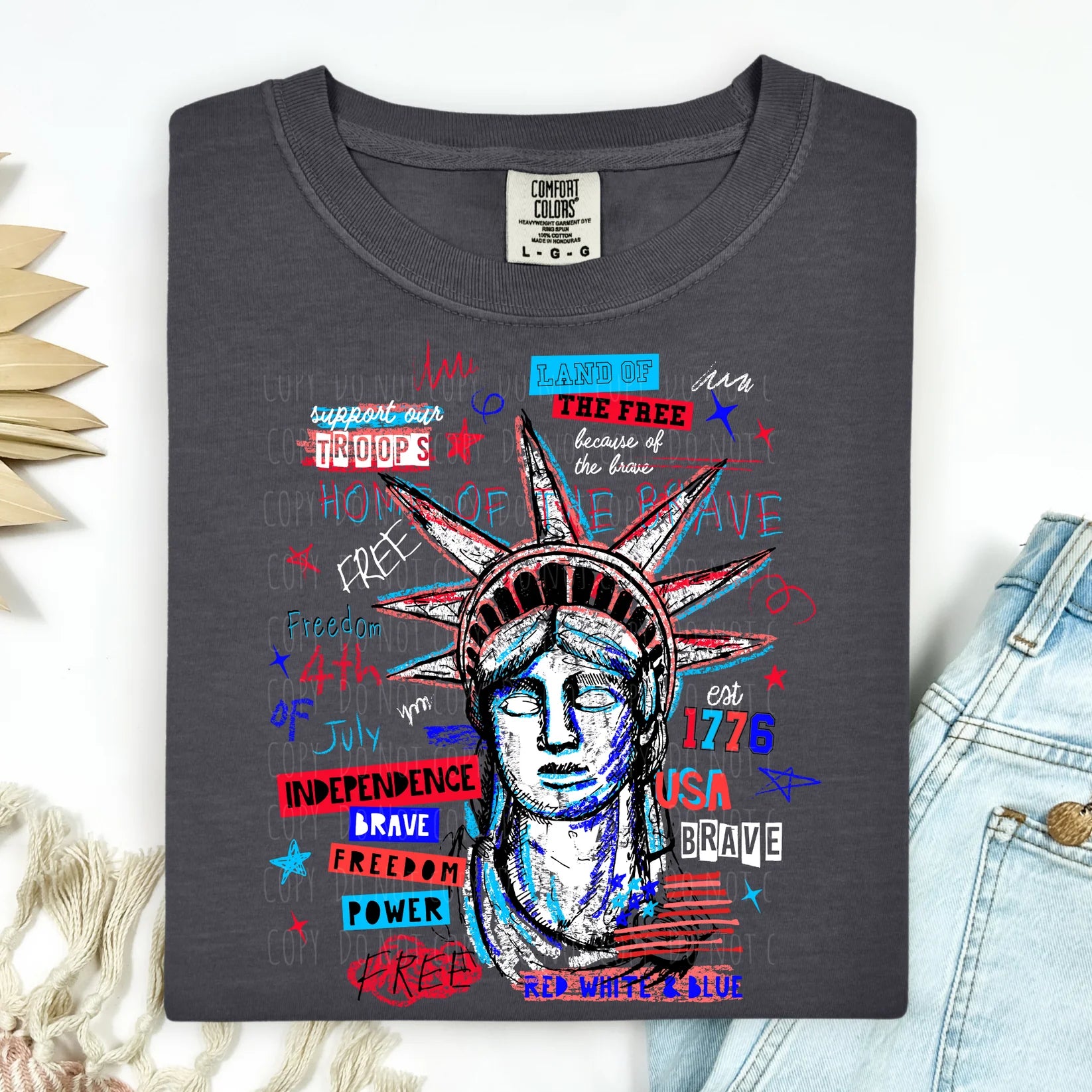 90's style patriotic