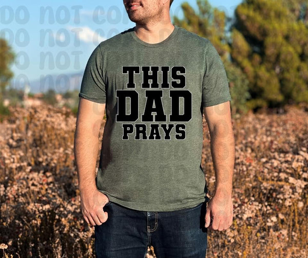Faith Based Dad Tees.   COMFORT COLOR TEES