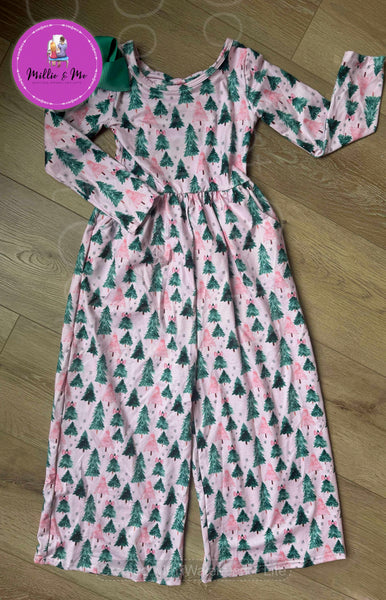 Christmas Jumpsuit  IN STOCK