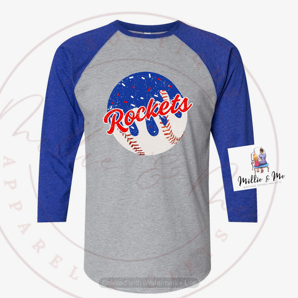Rockets Custom Baseball  or Softball shirt