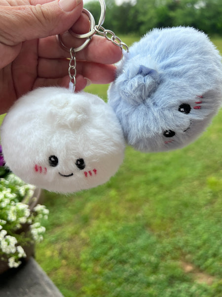 WS Fuzzy Dumpling Keychain
