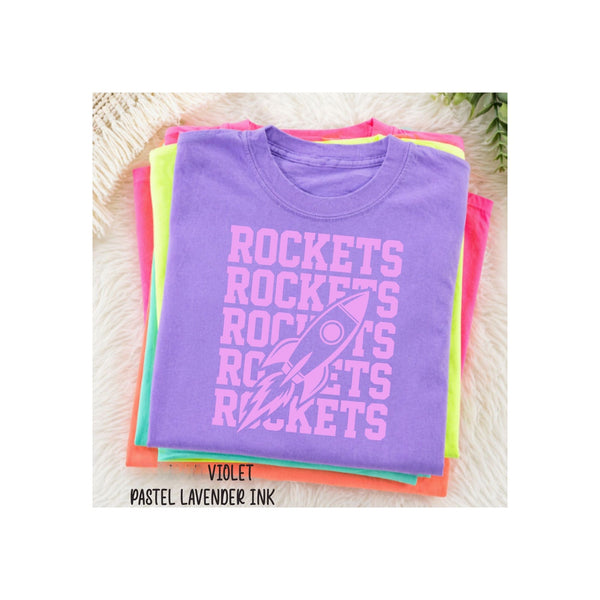 Rockets Stacked with Rocket
