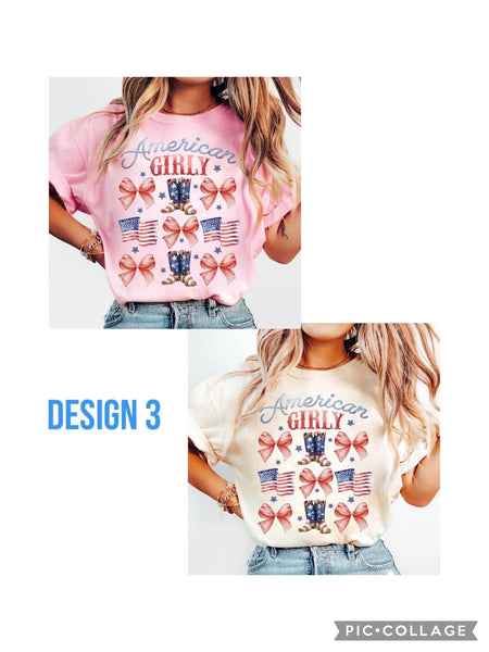 YOUTH AND TODDLER Patriotic Tees - Group 1 - Made to Order