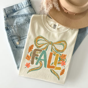 Fall coquette tee